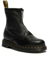Dr. Martens 1460 Pascal Front-zip Ankle Boots In Black