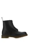 Dr. Martens Black Leather 1460 Ankle Boots In Black