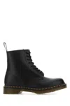 Dr. Martens Black Leather 1460 Ankle Boots In Black