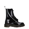 Dr. Martens Black Leather Ankle In Black