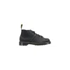 Dr. Martens Black Leather Boot In Multi