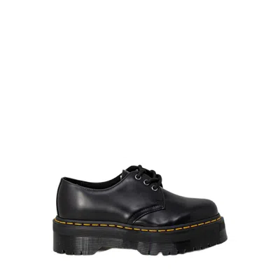DR. MARTENS BLACK LEATHER LACE-UP BOOT