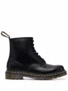 Dr. Martens' Dr. Martens Black Leather Lace Up Boots