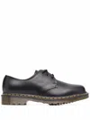Dr. Martens Black Leather Lace-up Shoes Dr Martens In Black