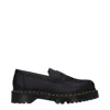 Dr. Martens' Adrian Bex Smooth Leather Tassel Loafers Shoes In Black