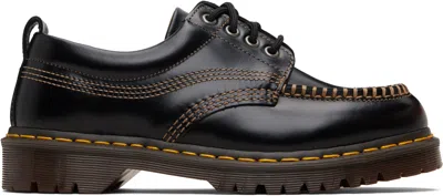 Dr. Martens Black Leather Lowell Derbys