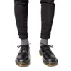 Dr. Martens Black Leather Oxfords And Derby In Black