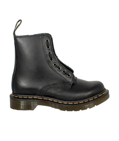 Dr. Martens 1460 Waterproof 8 Eye Boots In Black