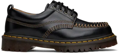 Dr. Martens' Black Lowell Leather Derbys In Brown
