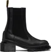 Dr. Martens' Black Maybole Square Toe Chelsea Boots