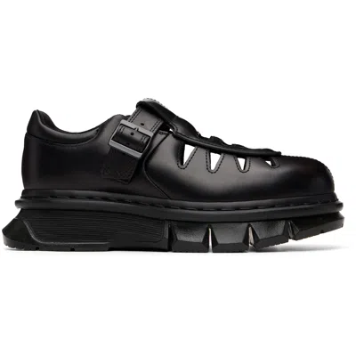 Dr. Martens Black Qubist Fisherman Loafers