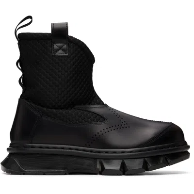 Dr. Martens Black Qubist Rigger Boots