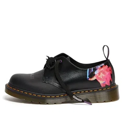 Dr. Martens' Black Sabbath X Dr. Martens Crossover 1461 Retro Leather Printing Martin Boots Black Unisex
