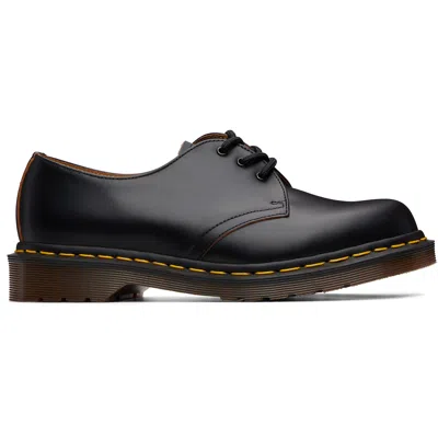 Dr. Martens Black Vintage 1461 Quilon Leather Oxford Derbys