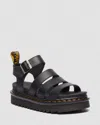 Dr. Martens Dr.martens Gladiator Sandals With Platform In Schwarz