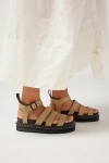 Dr. Martens' Gryphon Quad Sandal In Olive