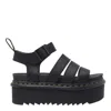 Dr. Martens' Dr.martens Gladiator Sandals With Platform In Black