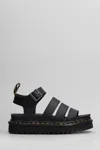 Dr. Martens Blaire Sandals In Black