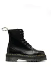 Dr. Martens' Dr. Martens "jadon" Combat Boots In Black