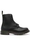 Dr. Martens' Dr. Martens 1460 Pascal Frnt Zip Black Nappa Shoes In 1460 Pascal Frnt Zip