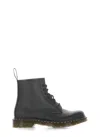 Dr. Martens Lace-up Leather Boots In Black