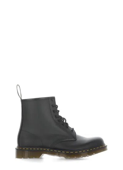 Dr. Martens Lace-up Leather Boots In Black