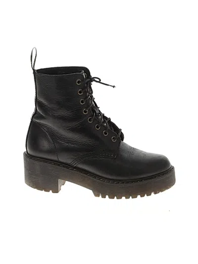 Pre-owned Dr. Martens Boots In Black