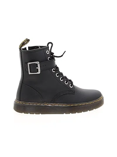 Pre-owned Dr. Martens Boots In Black
