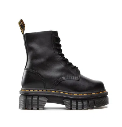 Dr. Martens' Dr. Martens 1490 Quad Squared  Leather  Boots In Black