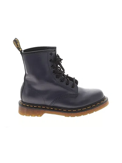 Pre-owned Dr. Martens Boots In Blue