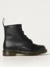 Dr. Martens' Dr. Martens Crewson Nubuck Leather Casual Boots Size 13.0 In Black