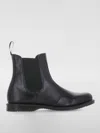 Dr. Martens Man Ankle Boots Black Size 7.5 Leather In Schwarz