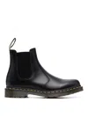 Dr. Martens' 2976 Combat Boots In Black Leather