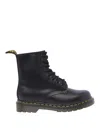 Dr. Martens 1460 Wintergrip Blizzard Combat Boots In Black
