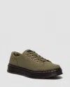 Dr. Martens Brookline Canvas Casual Shoes In Green
