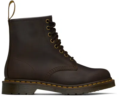 Dr. Martens' 1460 Bex 8 Eye Boots In Dark Brown Leather