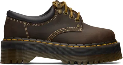 Dr. Martens' Brown 8053 Arc Platform Derbys