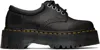 DR. MARTENS' BROWN 8053 QUAD ORLEANS PLATFORM DERBYS