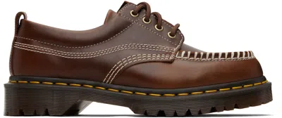 Dr. Martens' ブラウン Orleans Lowell レザー ダービー