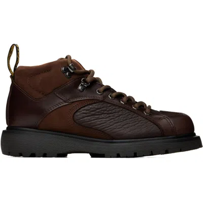 Dr. Martens Brown Wayborne Lace Up Boots