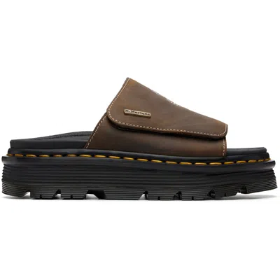 Dr. Martens Brown Zebzag Flower Sandals