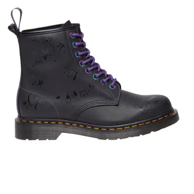 Pre-owned Dr. Martens Bt21 X 1460 'universtar' | Black | Men's Size 9