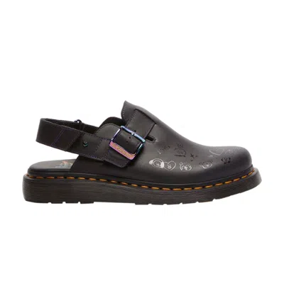 Pre-owned Dr. Martens Bt21 X Jorge 2 'iridescent Heart Studs' | Black | Men's Size 7