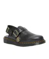 Dr. Martens' Jorge Made In England Leder Slingback Slip-ons Sandalen In Black