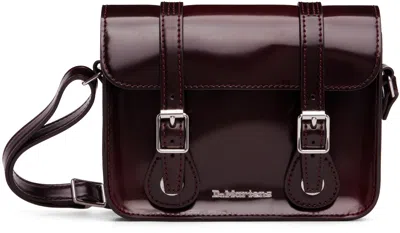 Dr. Martens Burgundy 7 Inch Faux-leather Crossbody Bag