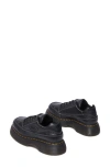 Dr. Martens' Dr. Martens Buzz 5i Mixed Media Platform Sneaker In Black Milled Nappa