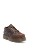 Dr. Martens' Womens Dr. Martens Buzz 5 Eye Leather Shoes In Dark Brown