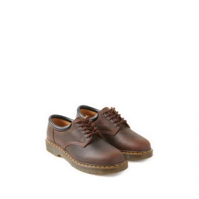 Dr. Martens Calfskin Leather Lace-up Loafers In Brown