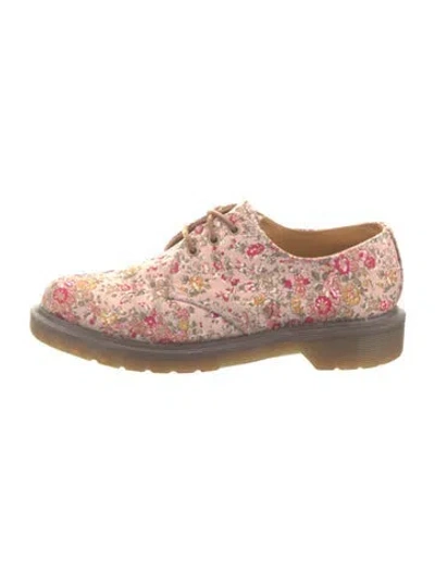 Pre-owned Dr. Martens Canvas Printed Sneakers In Multi