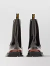 Dr. Martens' Chunky Heel Glossy Finish Chelsea Boots